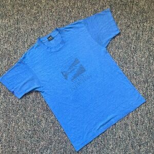 Vintage 90s Single Stitch Made in USA Downtown West Newton Tee